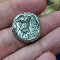 ciondolo pendente Atena Gufo