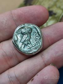 ciondolo pendente Atena Gufo