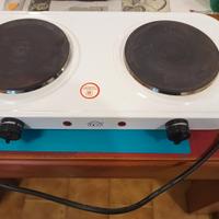 Fornello elettrico a due piastre DCG ekp2420