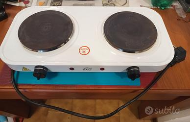 Fornello elettrico a due piastre DCG ekp2420