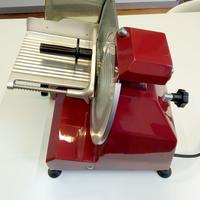 Affettatrice domestica rossa lama 22cm come nuova