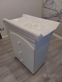 Bagnetto fasciatoio cassettiera FOPPAPEDRETTI