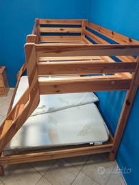 LETTO A CASTELLO 3 POSTI