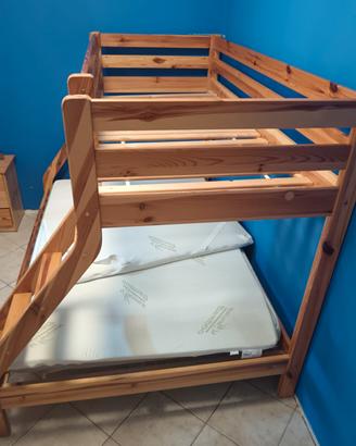 LETTO A CASTELLO 3 POSTI