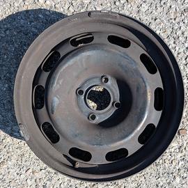 4 Cerchi da 16' in Ferro - Citroen - 2008 208 C3 O