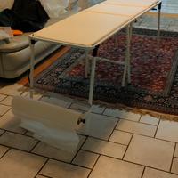 Lettino portatile fisioterapista e estetista 