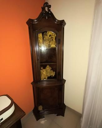 Angoliera/Vetrinetta in legno