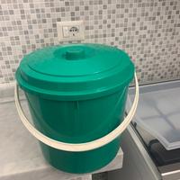 Bidone x spazzatura verde unico
