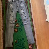 jeans grigi skinny