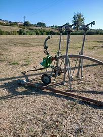 Pompa Rovatti con pescatore da 80 e 3 irrigatori.