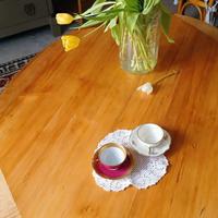 Tavolo Ovale Legno Massello (stile Luigi Filippo)