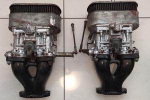 Coppia carburatori Weber doppio corpo 40