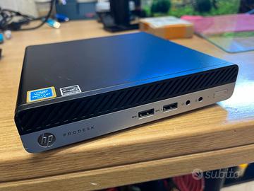 HP ProDesk 400 G4 DM Intel Pentium Gold G5400T 3,1
