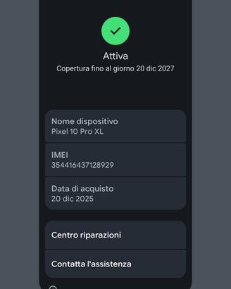 Google Pixel 10 pro XL 