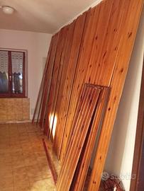 listelli già dipinti e smontati