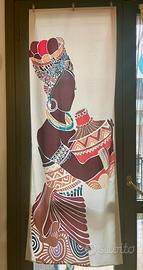 Coppia tende stile afro 1,45x50 cm