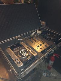 Attrezzatura DJ Professionale /cdj /mixer/valiggia