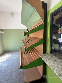 scaffale espositore frutta