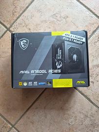 MSI MAG 750W Alimentatore Modulare 80 Plus Gold