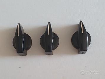 3 Manopole Elesa regolazione foro 10 con grano
