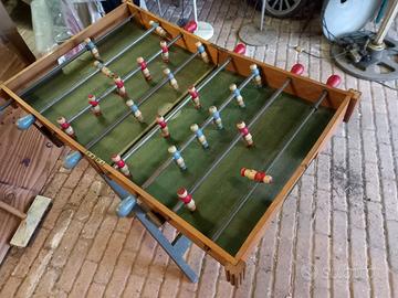 Calciobalilla di legno