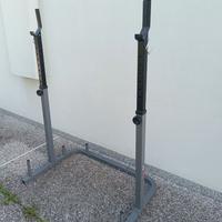 Rack palestra regolabile squat