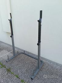 Rack palestra regolabile squat