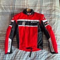 Giacca Giubbotto Moto MTech Trex rossa TG 40