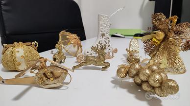 addobbi per albero di natale PALLINE E DECORAZIONI