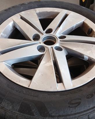  cerchi completi di pneumatici per golf 8 