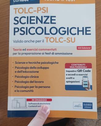 libro psicologia tolc psi 2025