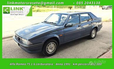 ALFA ROMEO 75 1.6 carburatore +IMPGPL