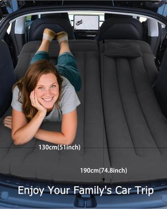 LETTO GONFIABILE PER AUTO