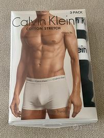Boxer uomo Calvin Klein cotone tg S neri 3 paia