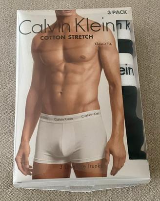 Boxer uomo Calvin Klein cotone tg S neri 3 paia
