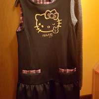 Abito HELLO KITTY tg. 10 Nero