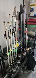 Set Canne trota lago Trabucco