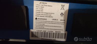 Batteria Originale Compatibile XT60 42V