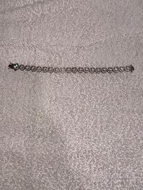 Bracciale in argento 925 con zirconi