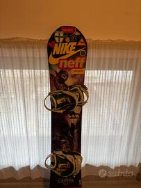 Tavola snowboard Jess Kimura con attachi 146cm