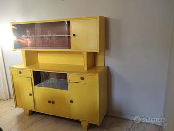 Credenza con vetrina anni 50