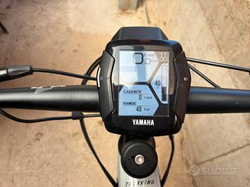 Bici elettrica Haibike trekking yamaha da uomo