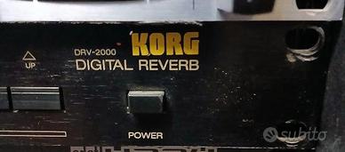 KORG DRV 2000 Digital Reverber anni 80