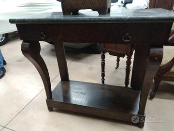 CONSOLLE FRANCESE D' EPOCA IMPERO DEI PRIMI 800.