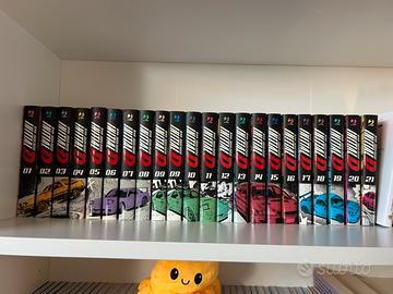 Manga Initial D da 1 a 21