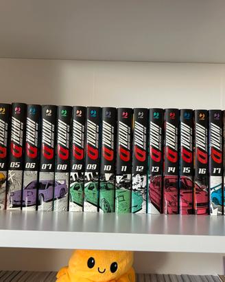 Manga Initial D da 1 a 21