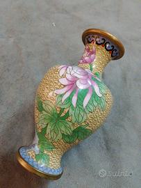 vasetto cinese cloisonne' 