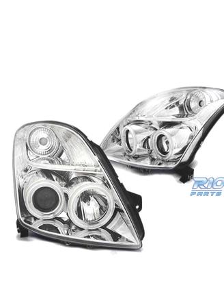 FARI SUZUKI SWIFT 05-10 ANGEL EYES CCFL CROMATI