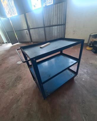 carrello e smerigliatrice