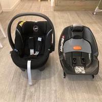 Seggiolino ovetto cybex aton 5 + base isofix